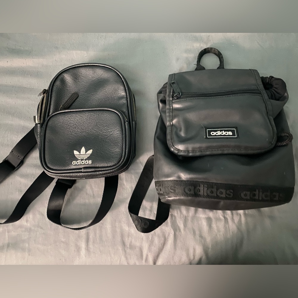 Adidas small backpacks.